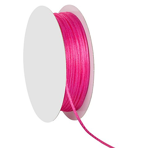 Image of Satinkordel, pink, 2 mm, 20 m