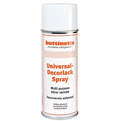 Image of buttinette Universal-Decorlack-Spray, 400 ml