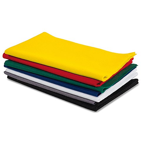 Image of Bastelfilz-Paket "Kreativ", Stärke 1 mm, 30 x 45 cm, kräftige Farben