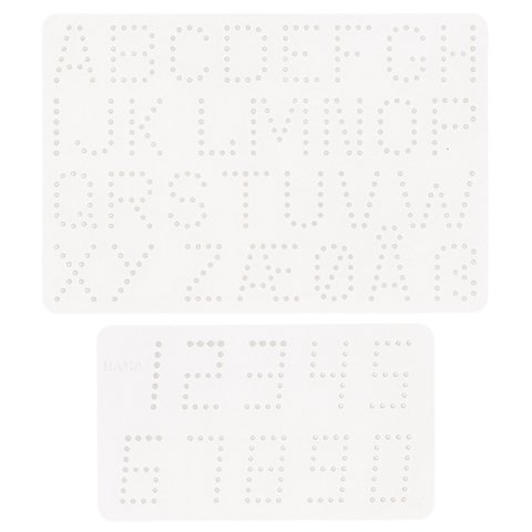 Image of Hama Stiftplatten Buchstaben und Zahlen