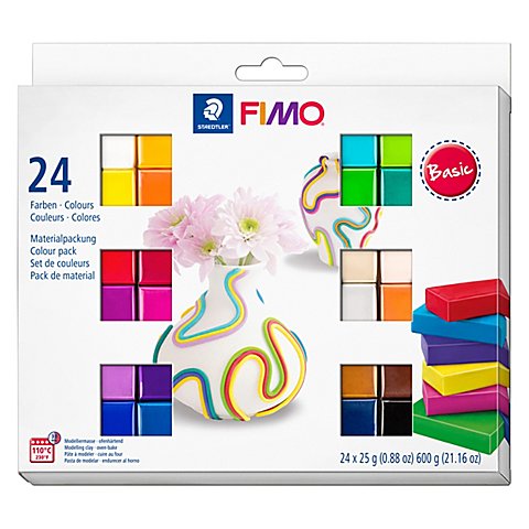 Image of Fimo-Soft "Basisfarben-Set", 24 Farben