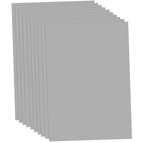 Image of Fotokarton, grau, 50 x 70 cm, 10 Blatt