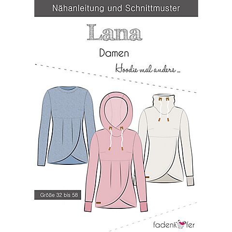 Image of Fadenkäfer Schnitt "Sweatshirt Lana" für Damen
