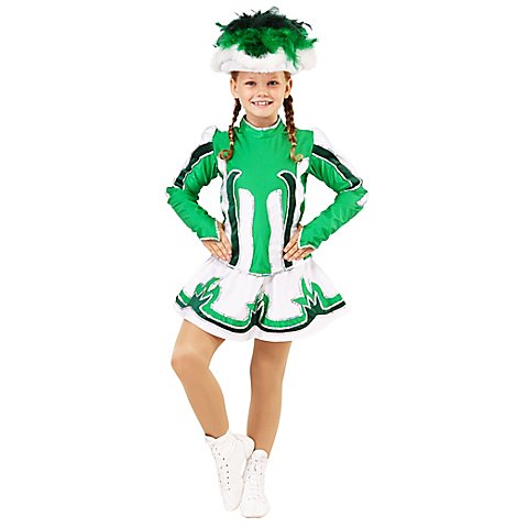 Image of buttinette Garde Kostüm für Kinder, grün/dunkelgrün