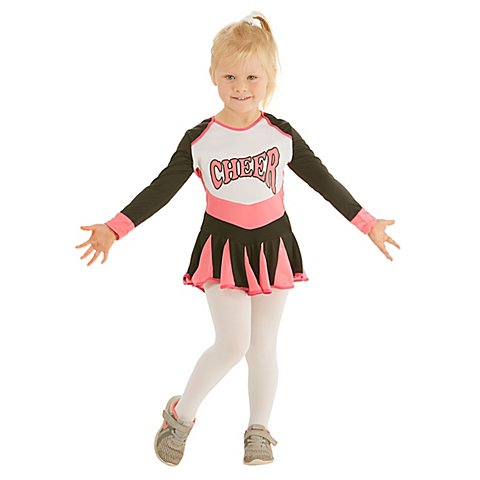 Image of Cheerleader Kostüm für Kinder, pink