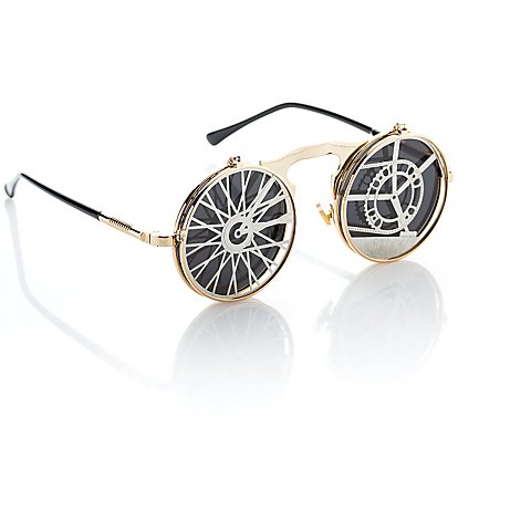 Image of Brille "Steampunk", gold