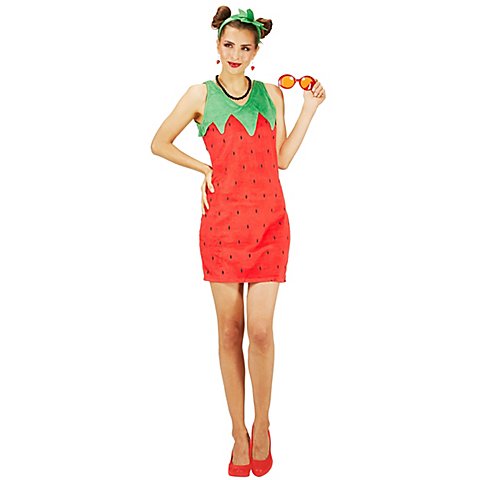 Image of buttinette Erdbeere Kostüm "Sweety" für Damen